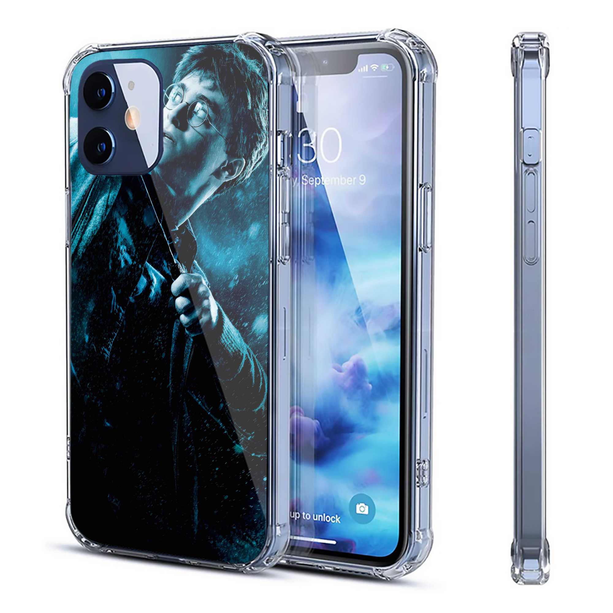 （画像用） Harry Potter ハリー・ポッターシリーズ 【iPhone 12シリーズ対応】透明スマホケース（クリアソフトケース）